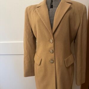 Vintage Dana Buchman camelhair Jacket
